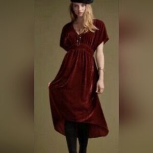 CAbi GRACE CRUSHED VELVET DRESS